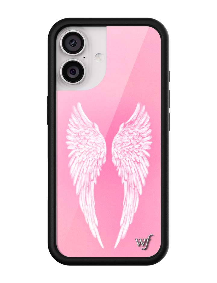 Angel Baby Pink iPhone Case by Wildflower