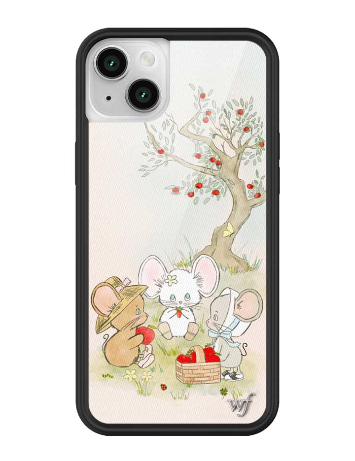 Mice Friends iPhone Case iPhone 14 iPhone Case Wildflower Cases