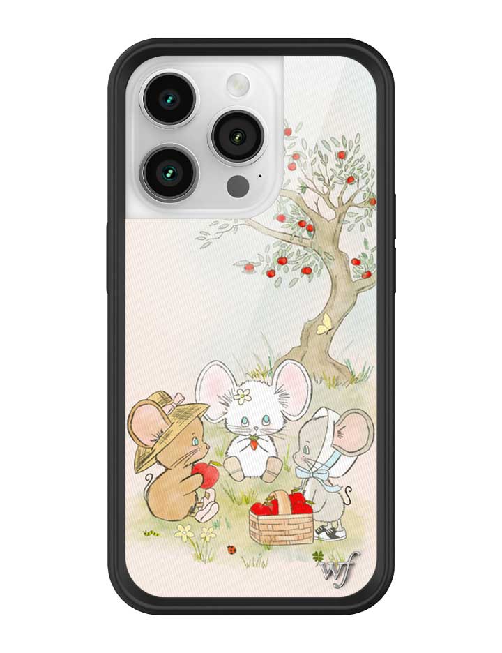 Mice Friends iPhone Case iPhone 14 Pro iPhone Case Wildflower Cases