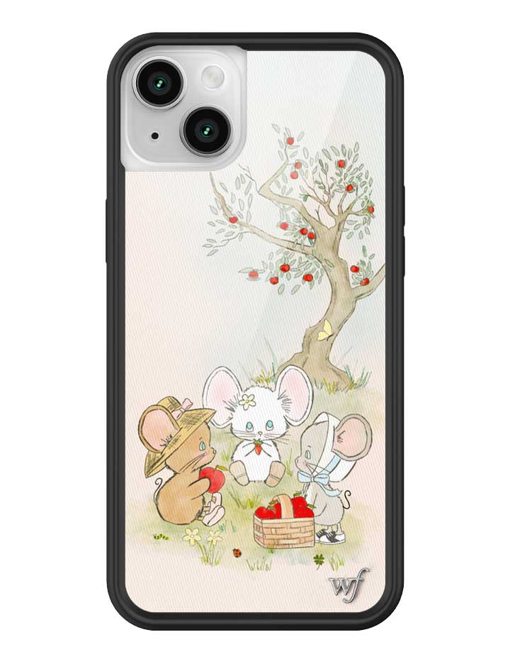 Mice Friends iPhone Case iPhone 14 Plus iPhone Case Wildflower Cases