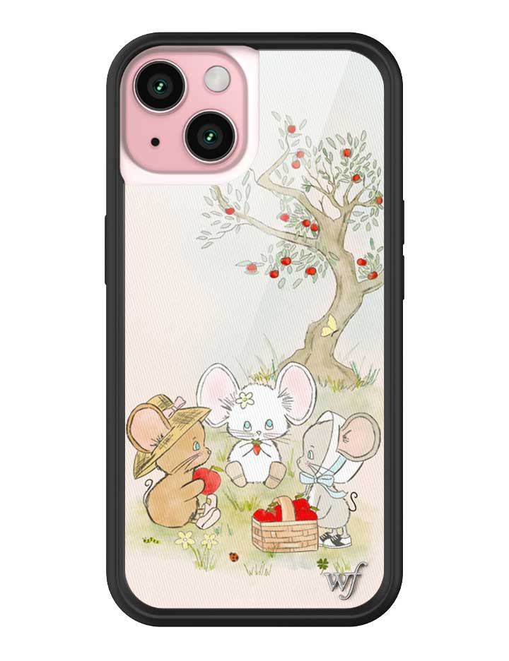 Mice Friends iPhone Case iPhone 15 iPhone Case Wildflower Cases