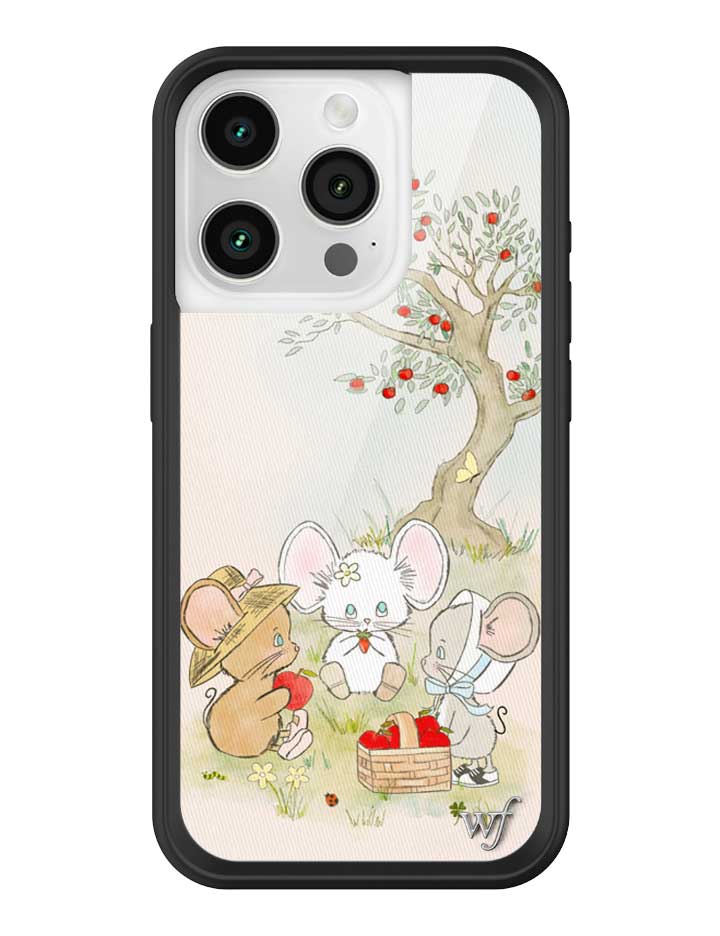 Mice Friends iPhone Case iPhone 15 Pro iPhone Case Wildflower Cases