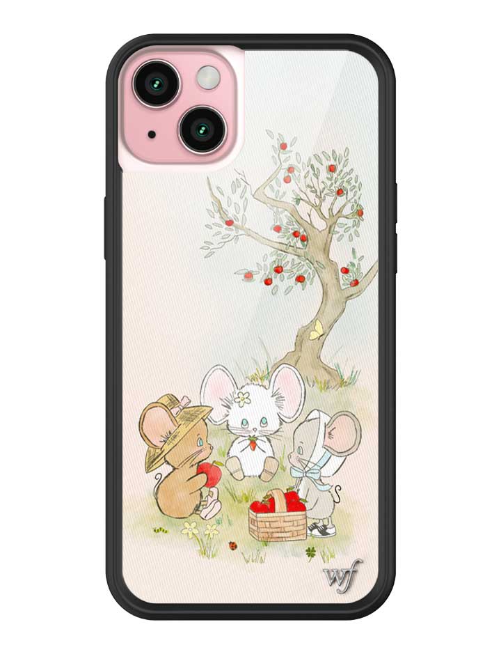 Mice Friends iPhone Case iPhone 15 Plus iPhone Case Wildflower Cases