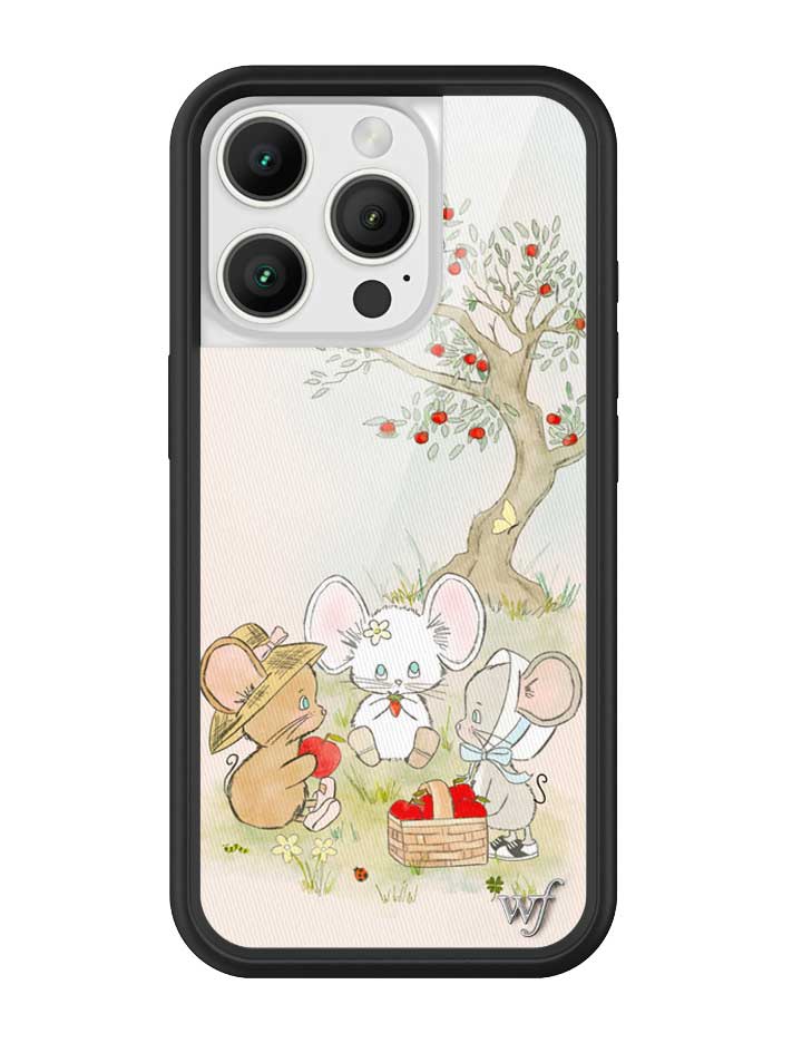 Mice Friends iPhone Case iPhone 16 Pro iPhone Case Wildflower Cases