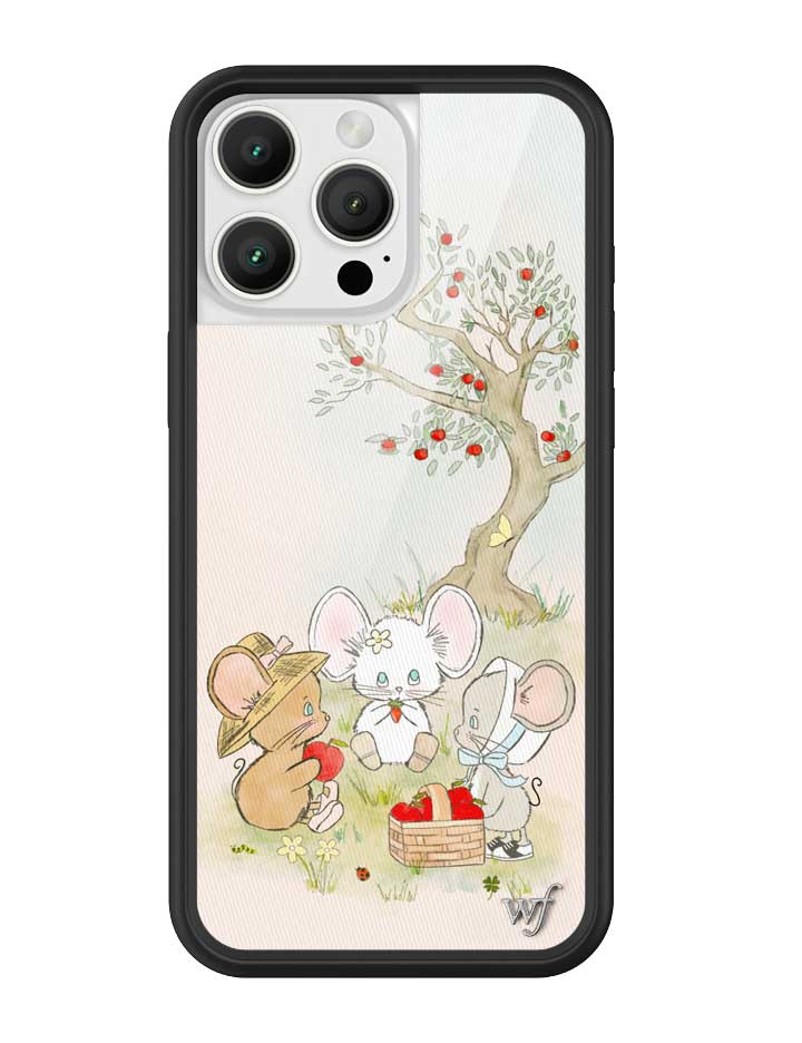 Mice Friends iPhone Case iPhone 16 Pro Max iPhone Case Wildflower Cases