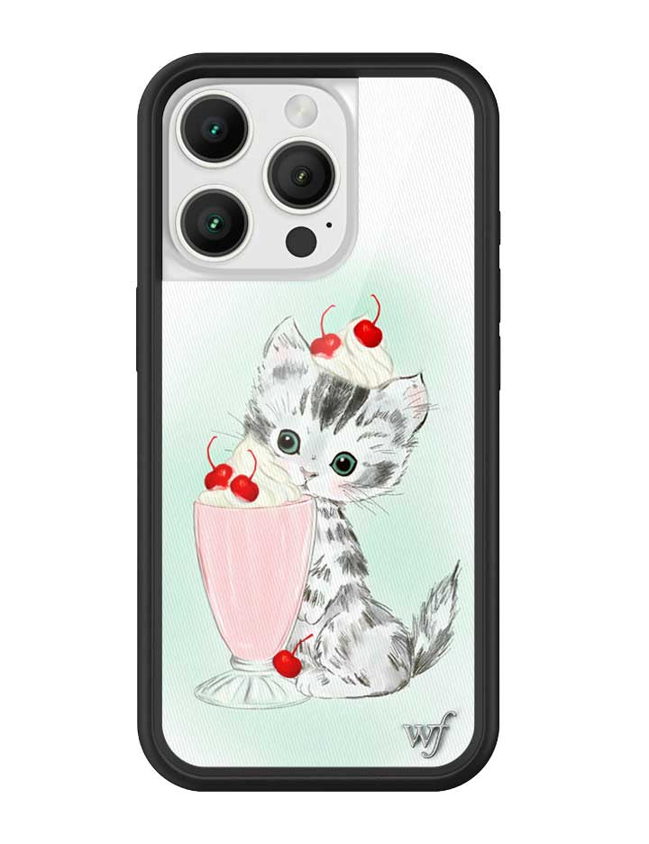 Kitty Shake iPhone Case by Wildflower iPhone 16 Pro iPhone Case Wildflower Cases