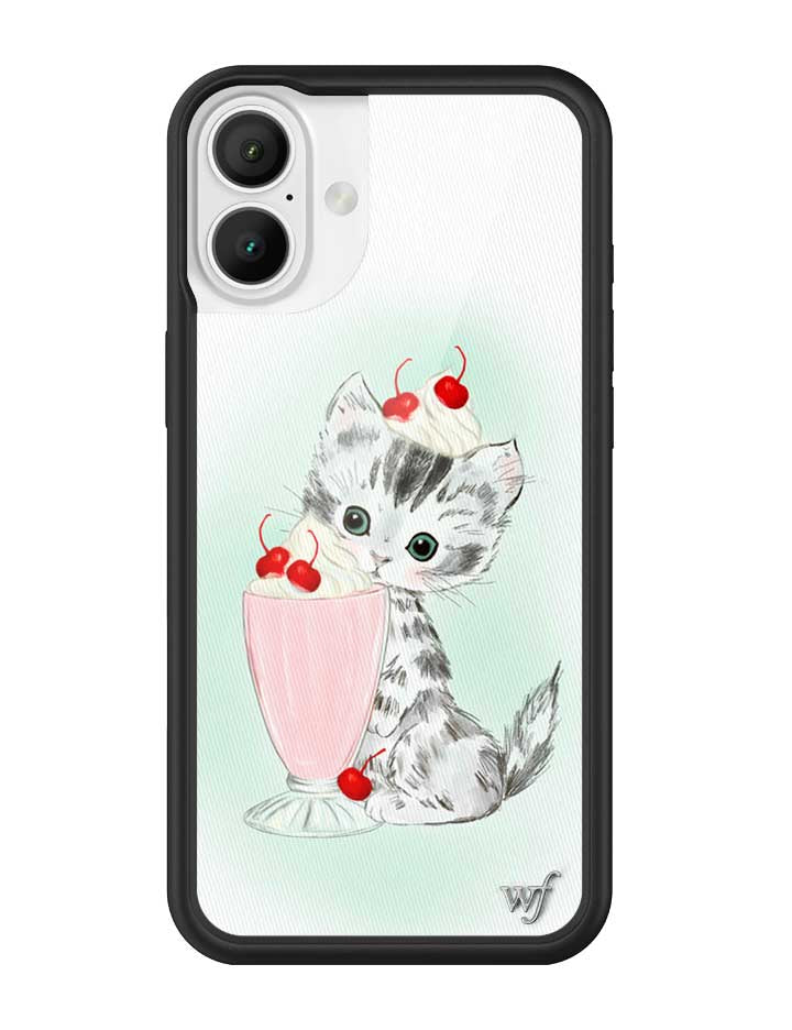 Kitty Shake iPhone Case by Wildflower iPhone 16 Plus iPhone Case Wildflower Cases