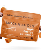 Mocca Shots Energy Gummies with Caffeine | 12-Pack - Salted Caramel Chocolate Beauty & Health - Health Care - Health Food Seattle Gummy Company