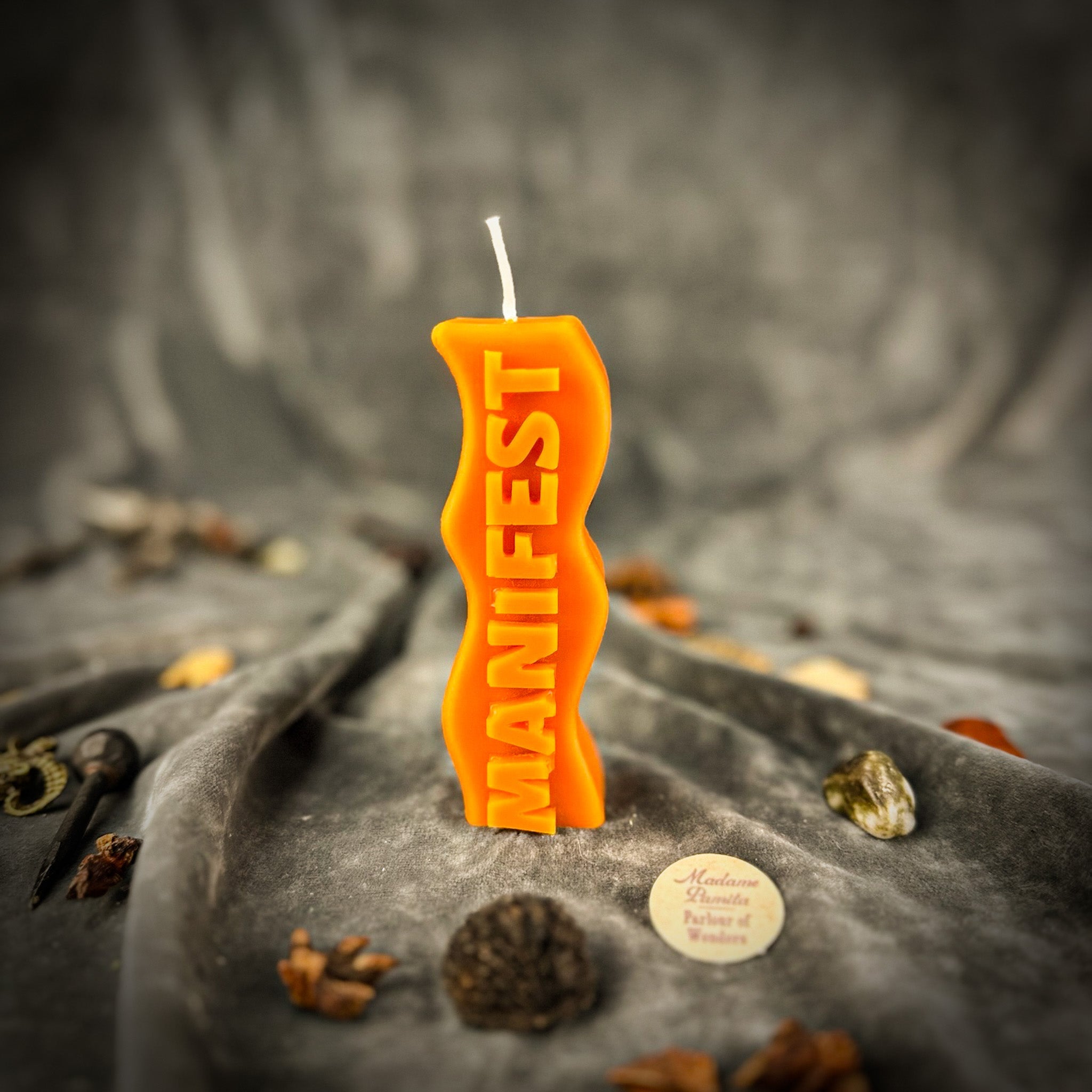MANIFEST Candle Ritual Kit - Bring Your Intentions To Life Orange (Road Opener) Candle Spell Kit Parlour of Wonders