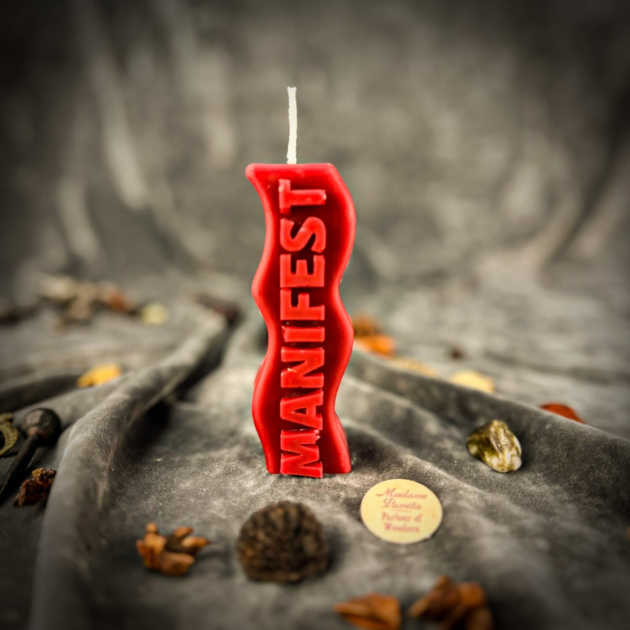 MANIFEST Candle Ritual Kit - Bring Your Intentions To Life Red (Passion) Candle Spell Kit Parlour of Wonders