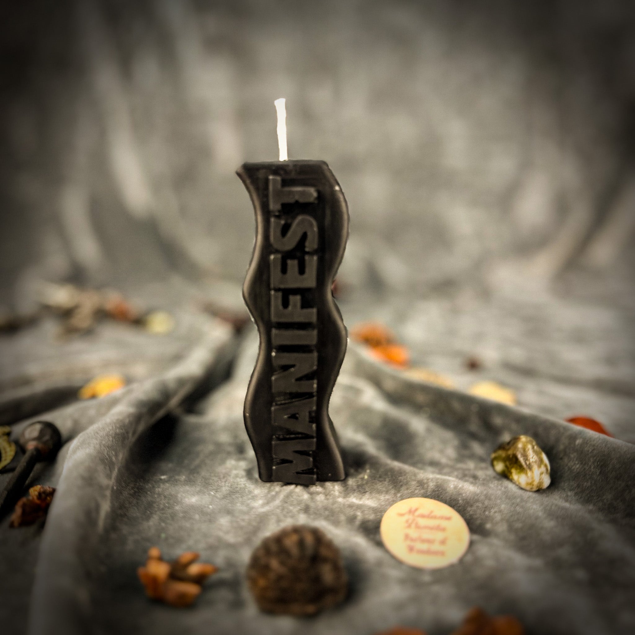 MANIFEST Candle Ritual Kit - Bring Your Intentions To Life Black (Protection) Candle Spell Kit Parlour of Wonders