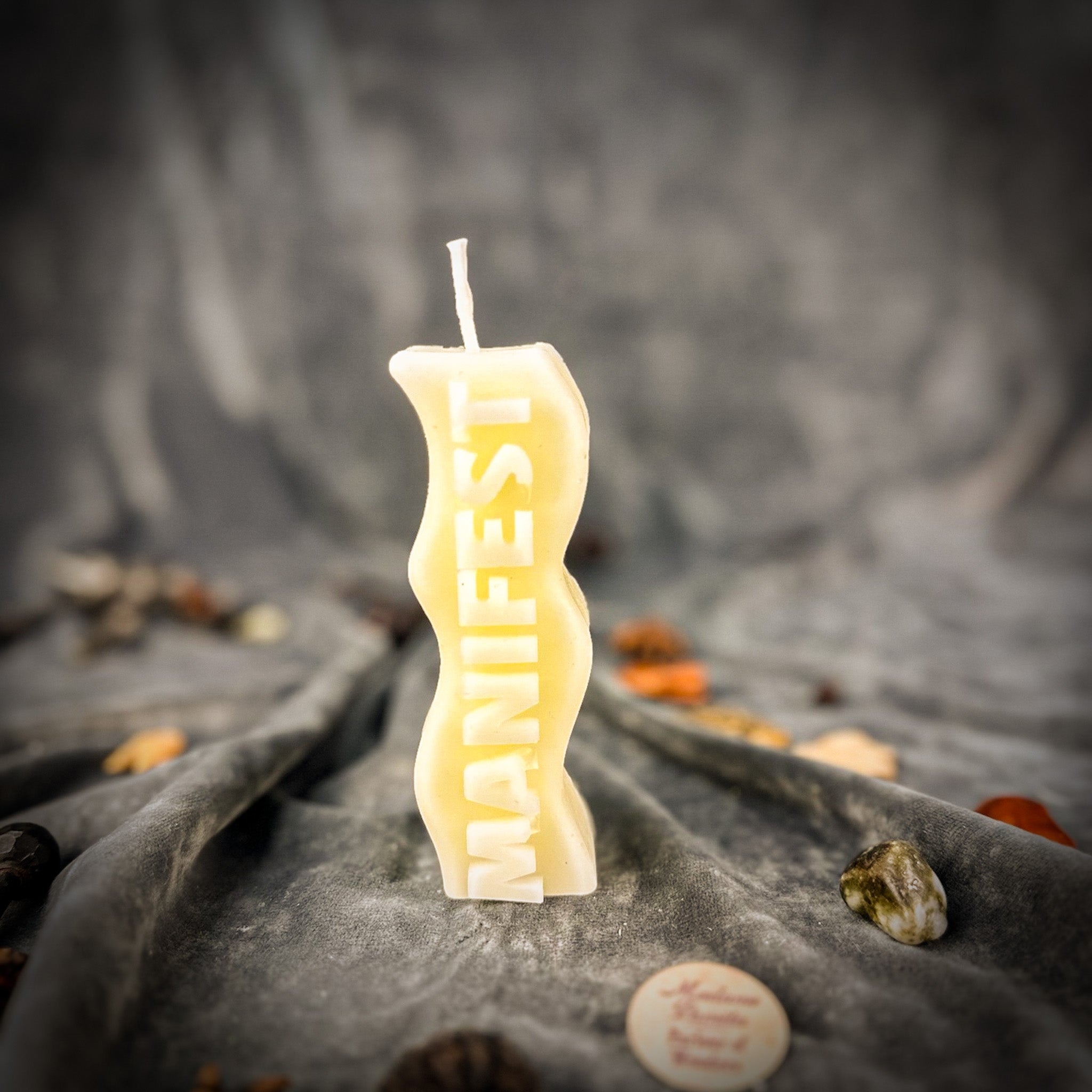 MANIFEST Candle Ritual Kit - Bring Your Intentions To Life White (Blessing) Candle Spell Kit Parlour of Wonders