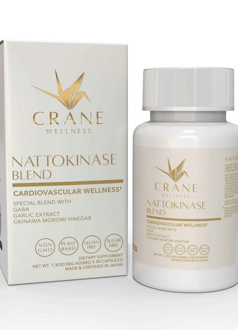 Nattokinase Blend 6,000 FU Cardiovascular Support Capsules