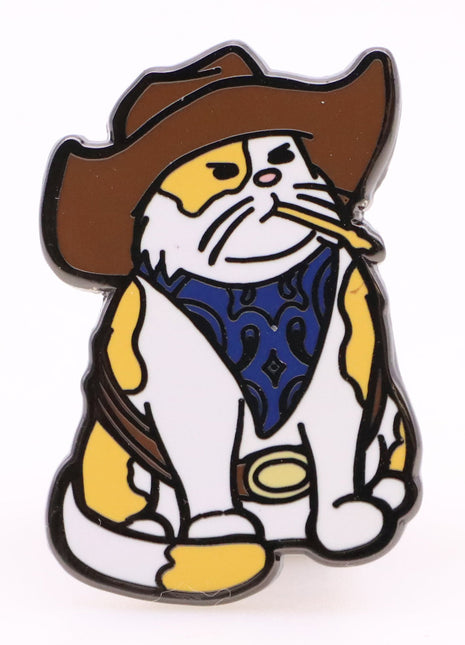 Cowboy Cat Enamel Pin