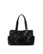 Stylish Metallic Hobo Tote Purse - Summer Design Large Capacity Multi-Compartment Shoulder Bag for Women