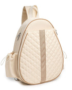Crossbody lightweight multifunctional unisex waterproof tennis racket bag, tennis badminton backpack purse,