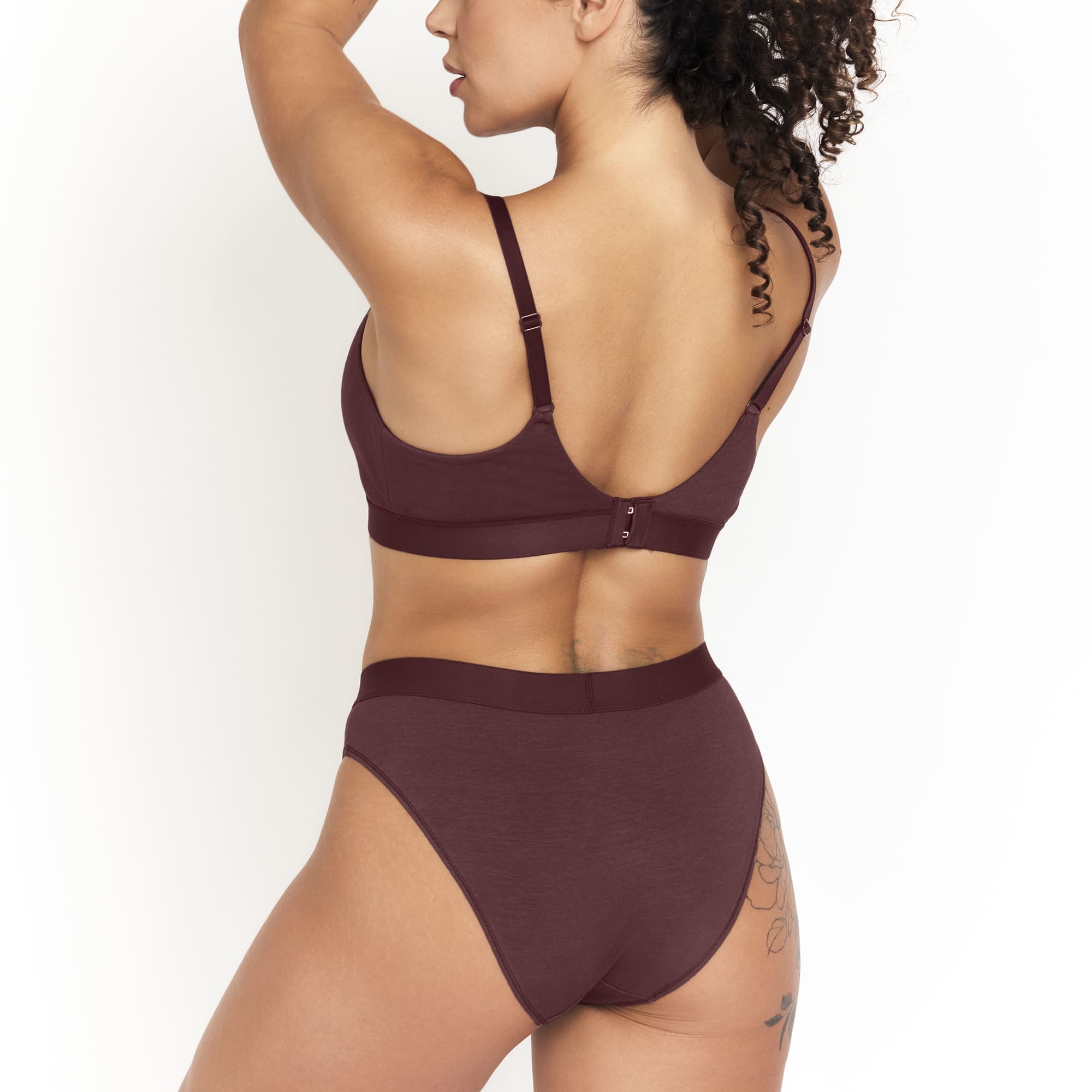 Keyhole Bra, in Sour Cherry