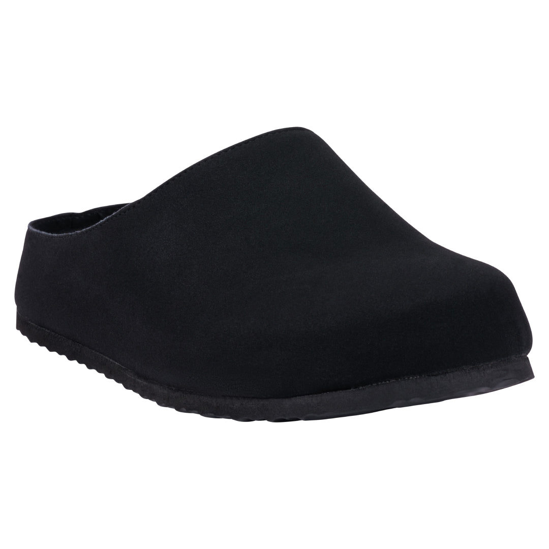 The Pax Mule, in Black Flat Sandals GC Shoes