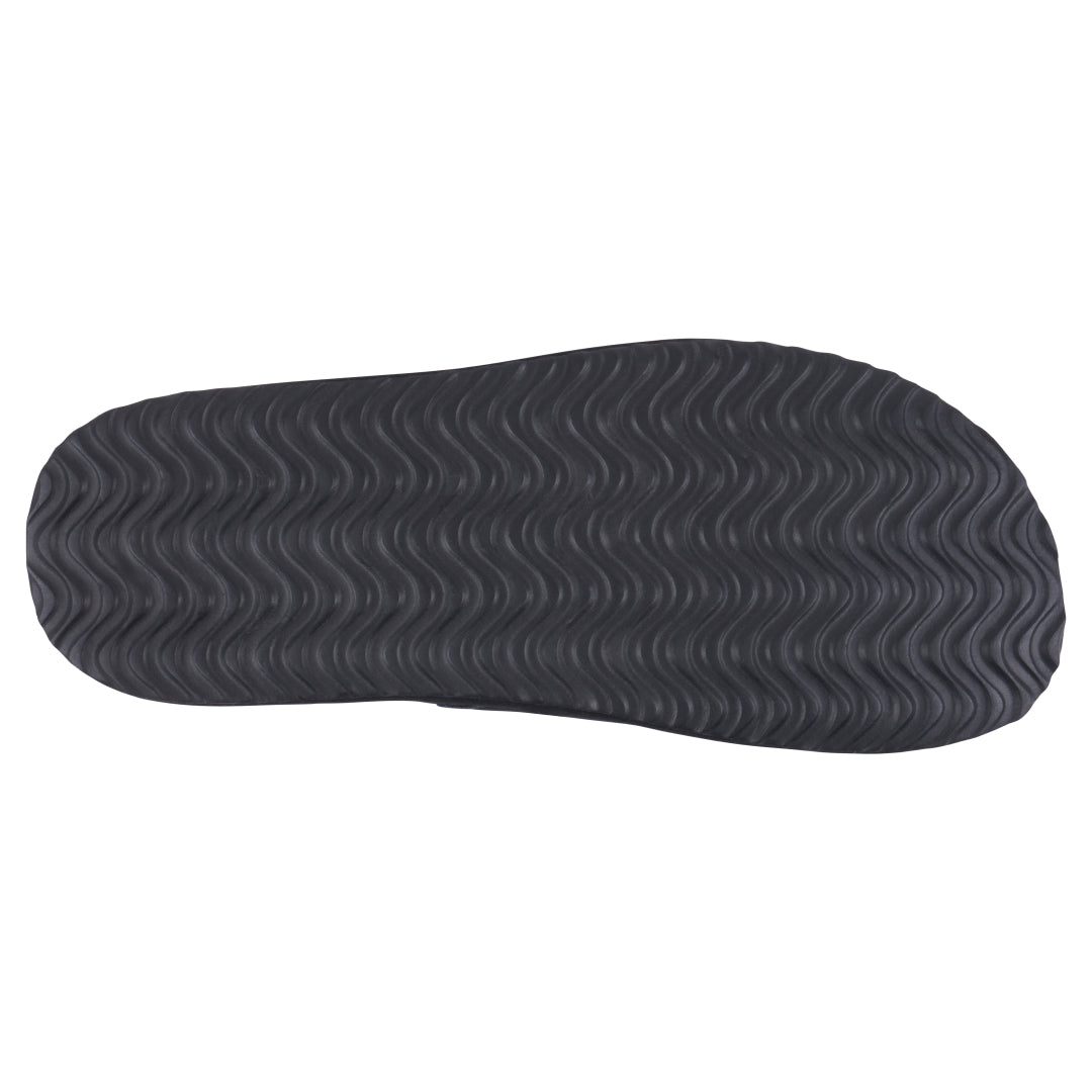 The Pax Mule, in Black Flat Sandals GC Shoes