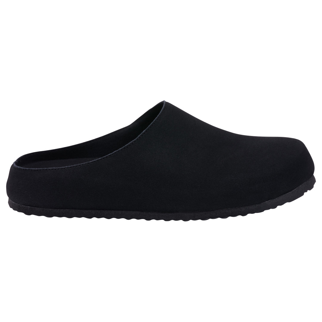 The Pax Mule, in Black Flat Sandals GC Shoes