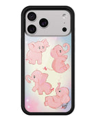 Pink Elephants iPhone Case