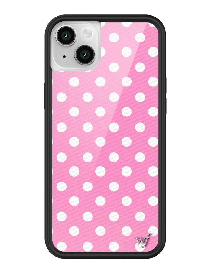 Polka Dot | Pink and White iPhone Case iPhone 13 iPhone Case Wildflower Cases