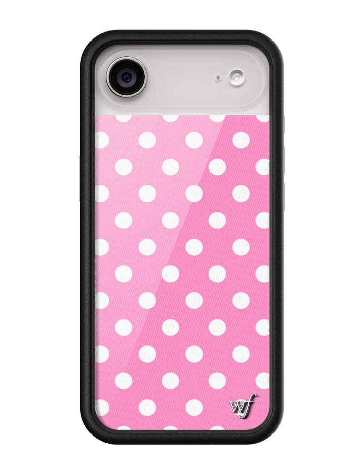 Polka Dot | Pink and White iPhone Case iPhone Air iPhone Case Wildflower Cases