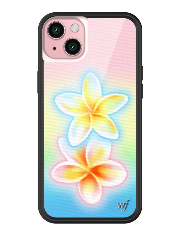 Pastel Plumeria iPhone Case iPhone 15 Plus iPhone Case Wildflower Cases