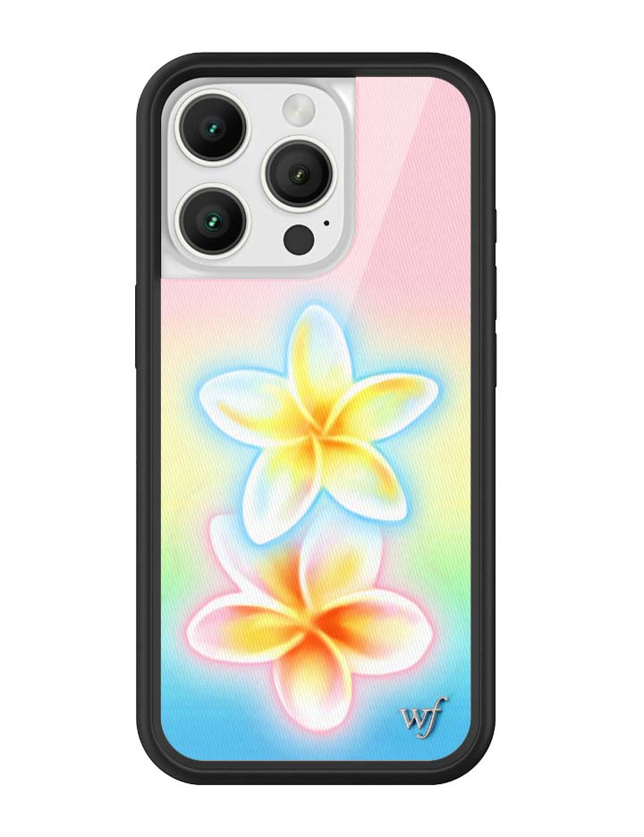 Pastel Plumeria iPhone Case iPhone 16 Pro iPhone Case Wildflower Cases