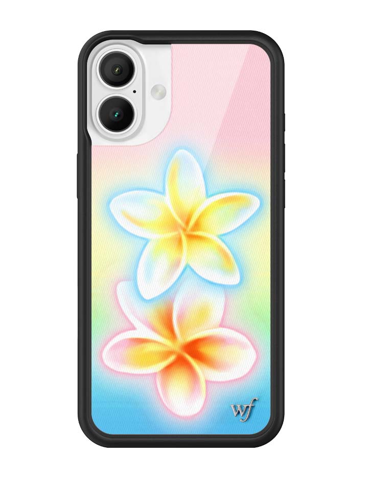 Pastel Plumeria iPhone Case iPhone 16 Plus iPhone Case Wildflower Cases
