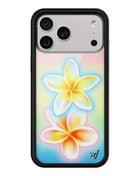 Pastel Plumeria iPhone Case