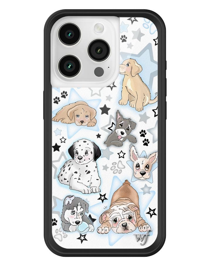 Puppy Party iPhone Case iPhone 15 Pro iPhone Case Wildflower Cases