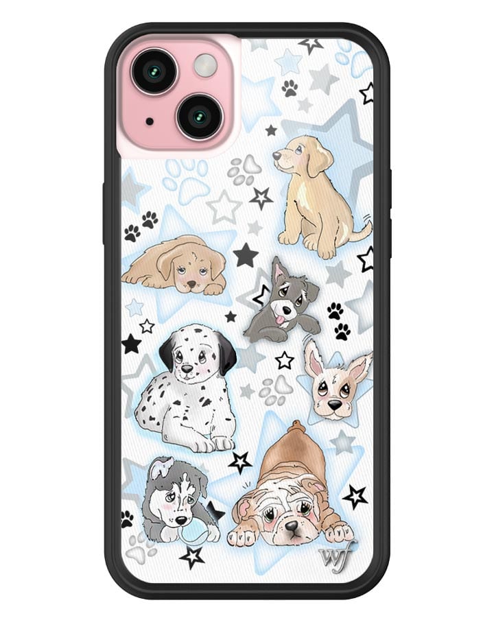 Puppy Party iPhone Case iPhone 15 Plus iPhone Case Wildflower Cases