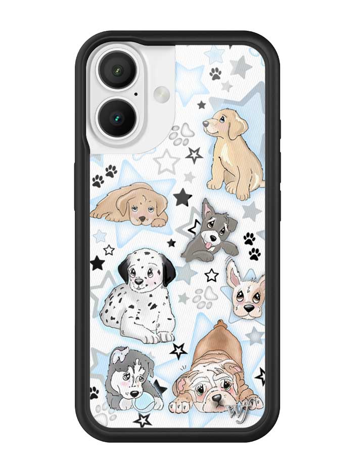 Puppy Party iPhone Case iPhone 16 iPhone Case Wildflower Cases