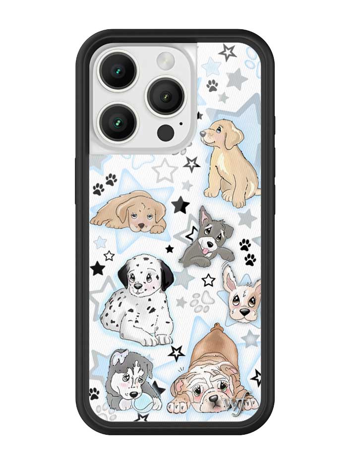 Puppy Party iPhone Case iPhone 16 Pro iPhone Case Wildflower Cases