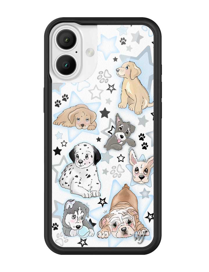 Puppy Party iPhone Case iPhone 16 Plus iPhone Case Wildflower Cases