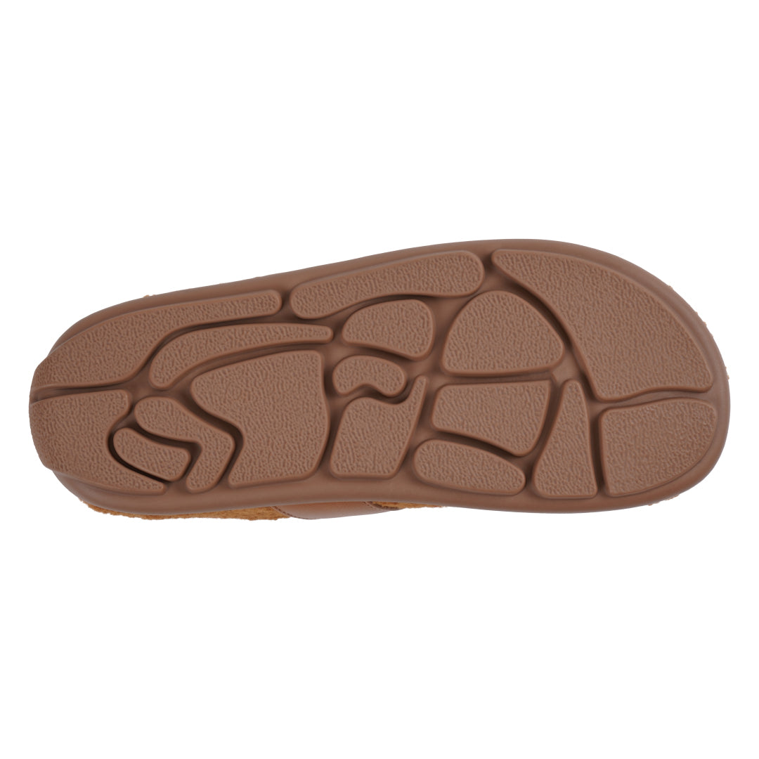 Women's Patsy Brown Flat Flat Sandals GC Shoes