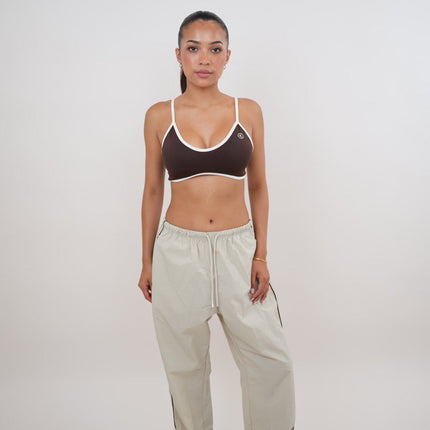 I Accept Change with Grace Beige Versatile Relaxed Fit Pant