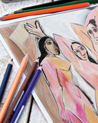 Picasso Colors Coloring Pages (10 Pack)