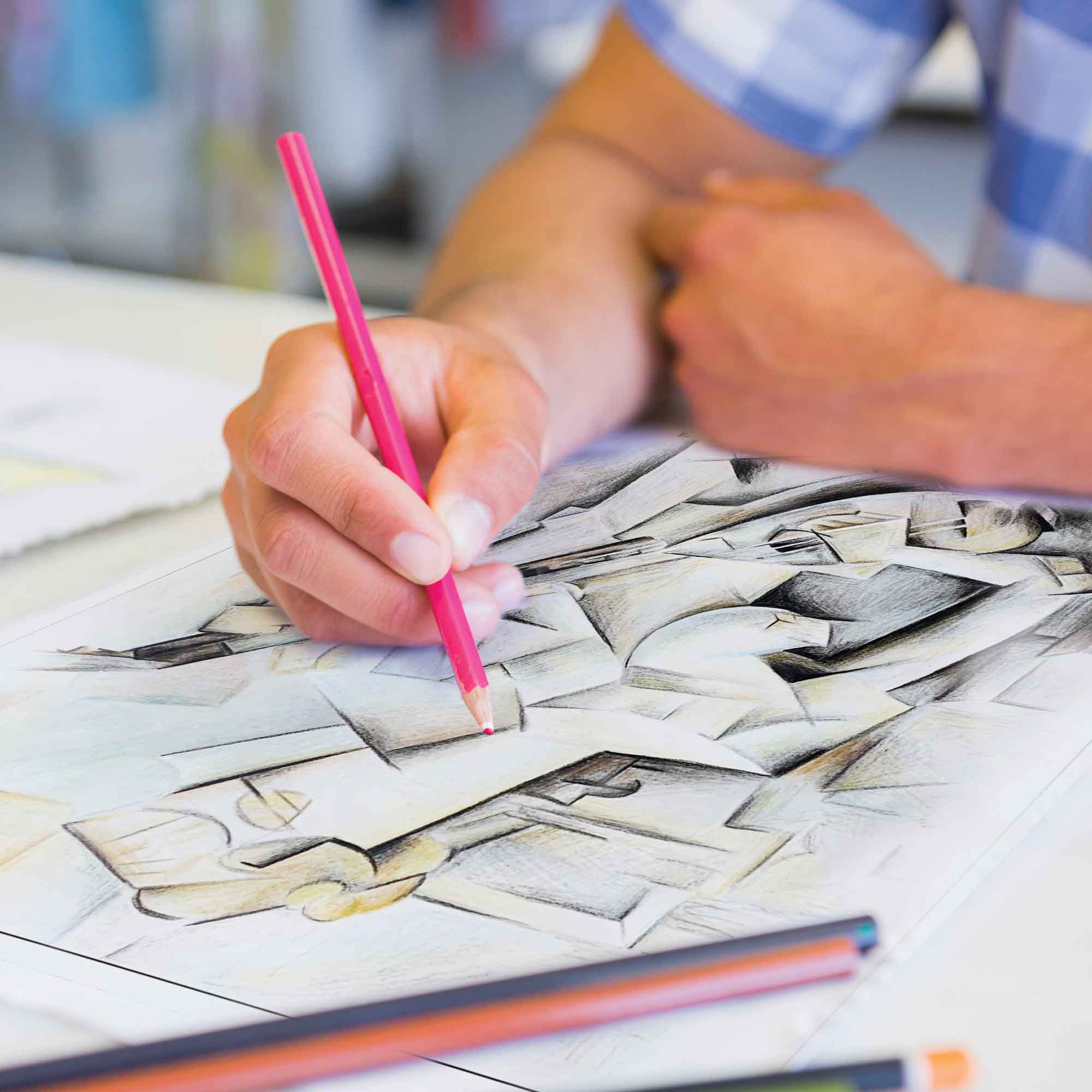 Picasso Colors Coloring Pages (10 Pack)
