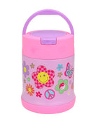 HOT FOCUS - Groovy Flower Insulated Food Jar