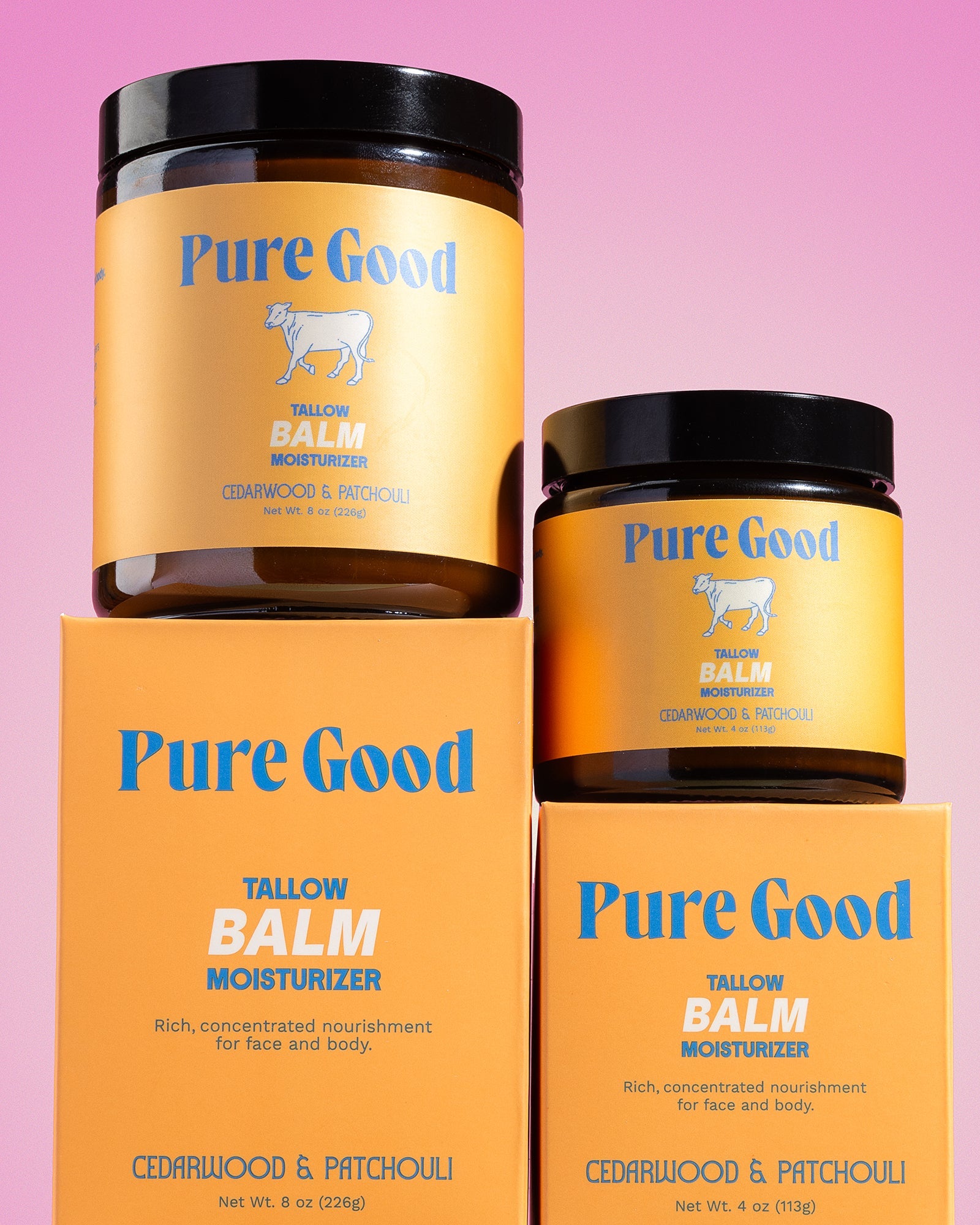 Firming & Balancing - Cedarwood + Patchouli Tallow Balm