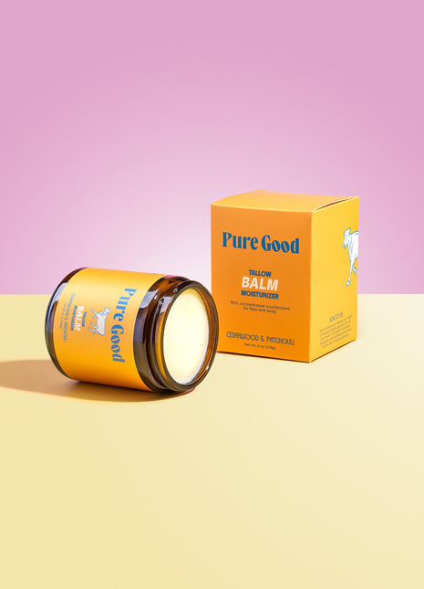 Firming & Balancing - Cedarwood + Patchouli Tallow Balm