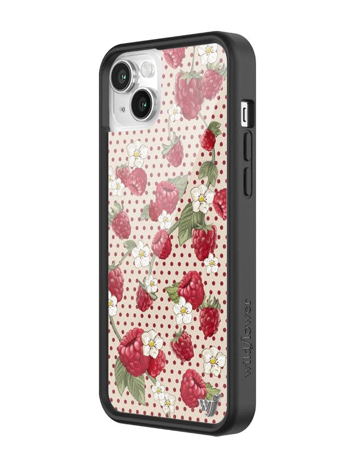 Raspberry Polka Dot iPhone Case iPhone Case Wildflower Cases