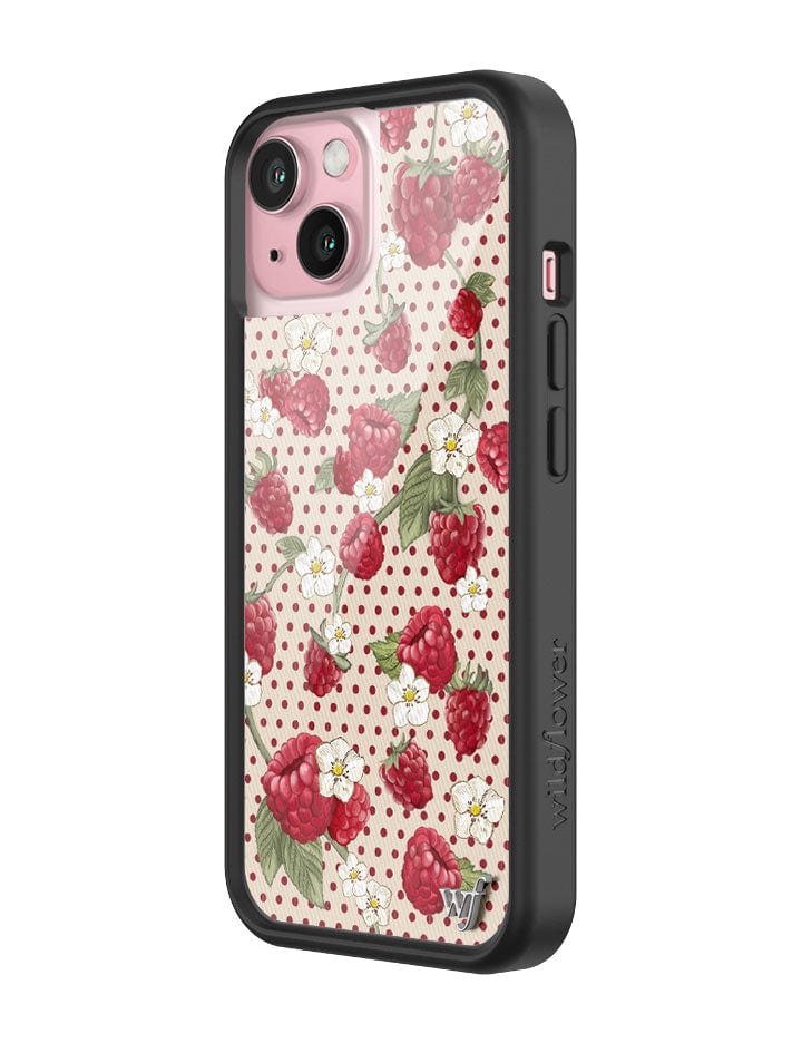 Raspberry Polka Dot iPhone Case iPhone Case Wildflower Cases