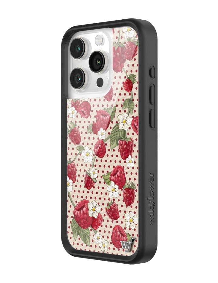 Raspberry Polka Dot iPhone Case iPhone Case Wildflower Cases