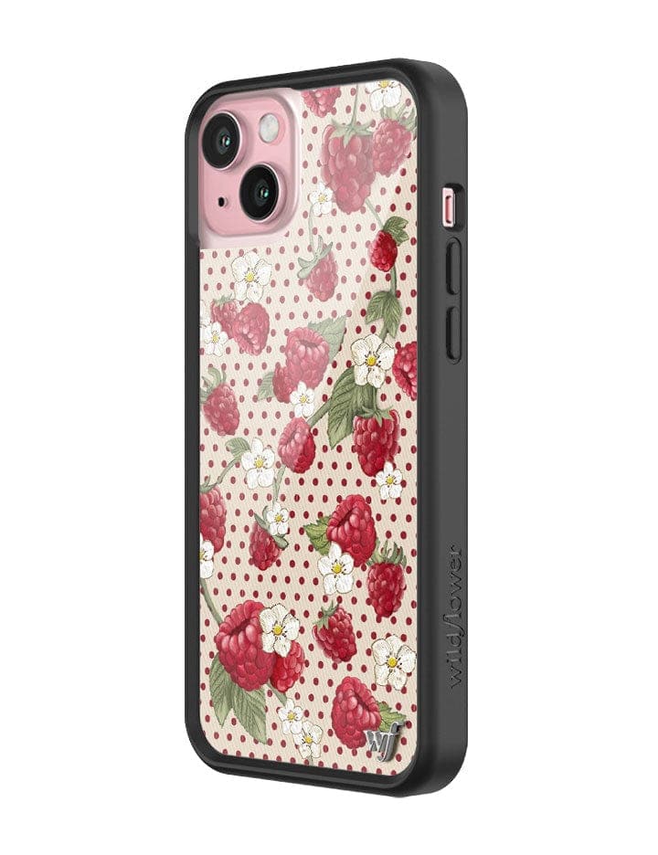 Raspberry Polka Dot iPhone Case iPhone Case Wildflower Cases