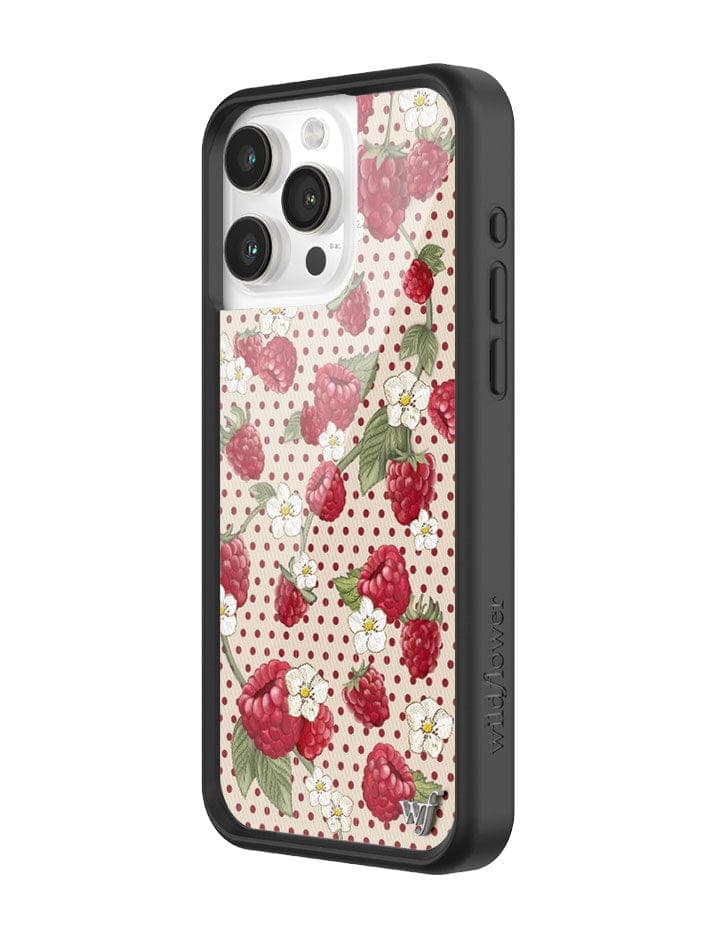 Raspberry Polka Dot iPhone Case iPhone Case Wildflower Cases
