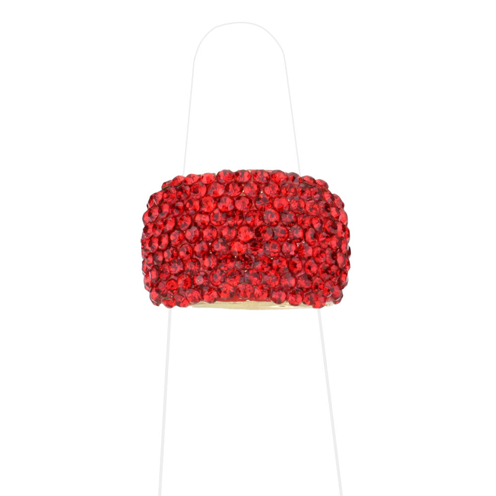 Rhinestone Embellished Stretch Ring