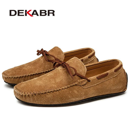 Mens Comfy Moccasin Loafers